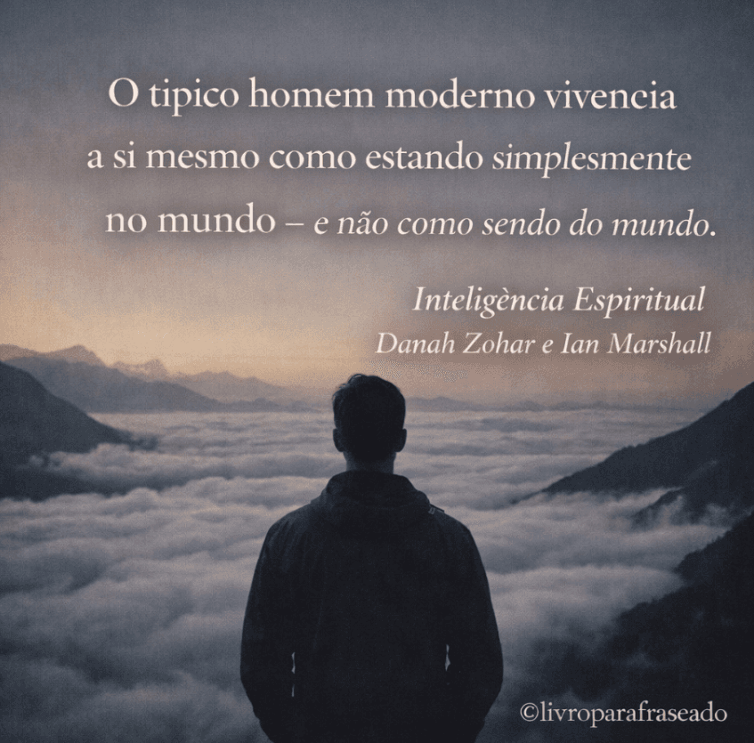 Publicação do Livro Parafraseado com frase de Inteligência Espiritual